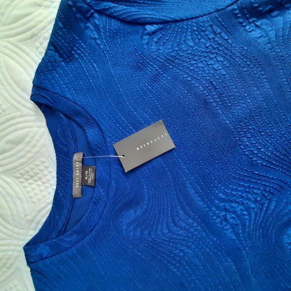 Suzy Shier Dress Blue Size XLarge - Picture 6 of 12